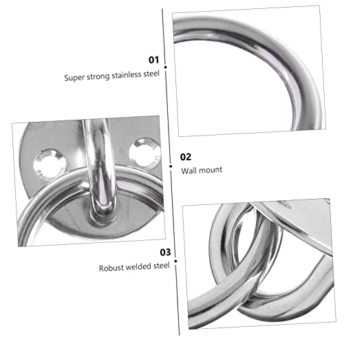 BESPORTBLE 2 Sets Heavy Duty Garment Rack Yoga Swing Hangers Ceiling Hanging Hook Wall Mount Clothes Rack Heavy