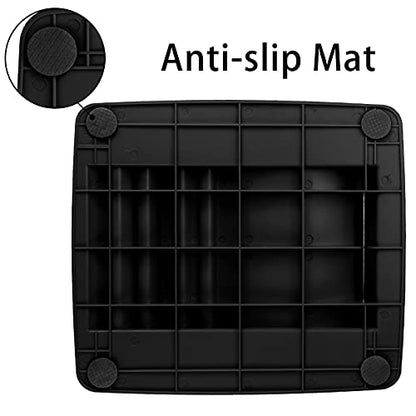 Slant Board Calf Stretcher Adjustable 4 Level Anti Slip Design Incline Board Leg Foot Balancing Fitness Pedal Wedge Stretch for Heel, Hamstring, Achilles, Leg Calves - color: Black