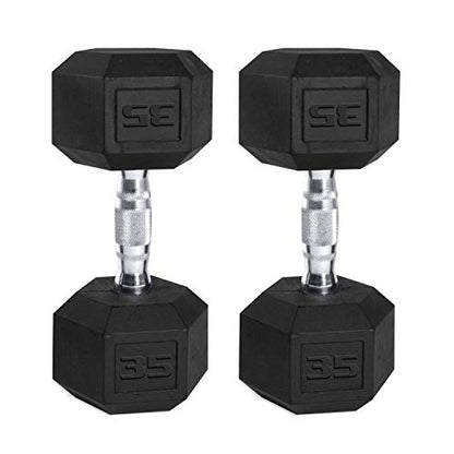 Cap Coated Hex Dumbbell Weight