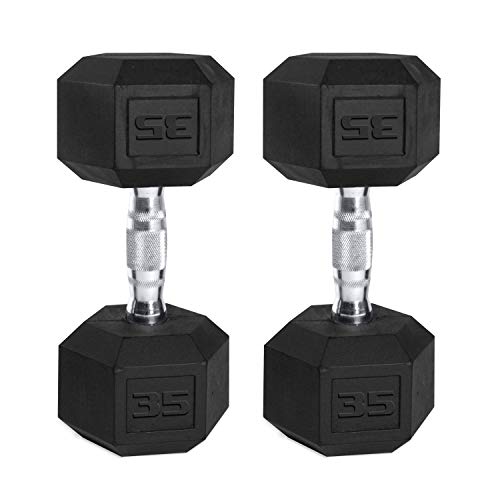 Cap Coated Hex Dumbbell Weight