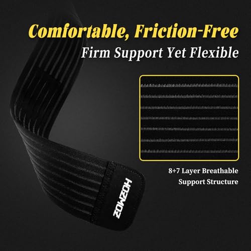 HOZMOZ Weight Lifting Gloves with Wrist Support, Gym Workout Gloves for Men Women, Full Palm 6mm Padded & Grip, Exercise Wrist Wraps for Weightlifting, Fitness, Strength Training - size: Large