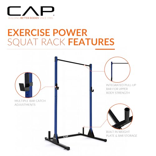 CAP Barbell Power Racks and Attachments - style: FM-905Q Blue