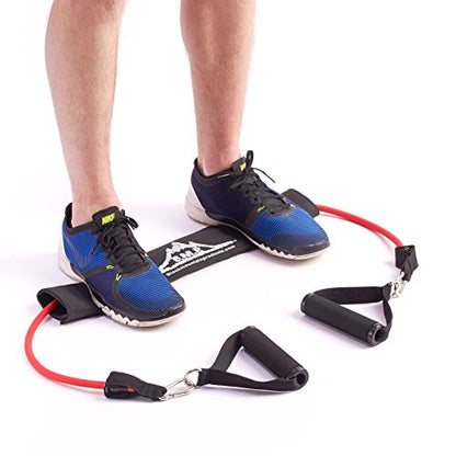 Black Mountain Products Resistance Band Protective Sleeve for Exercise Bands Gym Home Travel and Physical Therapy