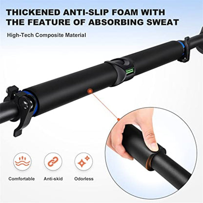 Pull-up Bar Upper Body Workout Chin-up with No Screws for Doorway Gym Home Training Exercise 330lbs Max Load