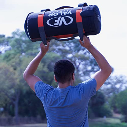 Valor Fitness SDB Pre-Filled Sandbags for Weight and Functional Training with 5 Grip Handles - style: 10 lb