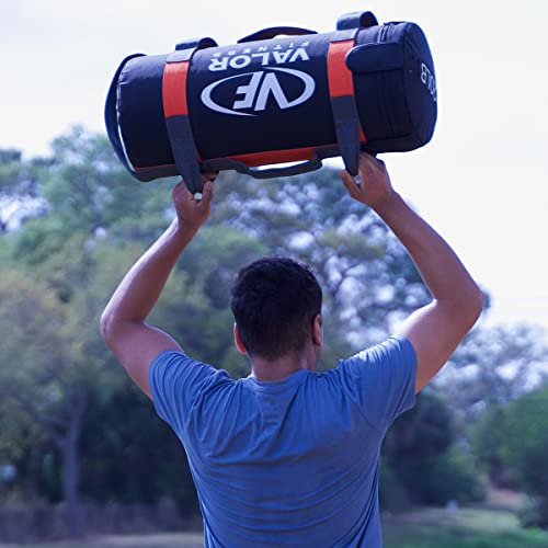 Valor Fitness SDB Pre-Filled Sandbags for Weight and Functional Training with 5 Grip Handles - style: 20 lb