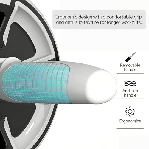 auto rebound ab roller intelligent brake ab wheel adjustable distance ab roller 70cm 100cm 150cm core trainer abs obliques home gym anti slip removable handle ergonomic grip progressive ab wheel compact abdominal roller beginner advanced core workout equi