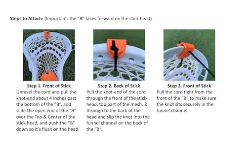 B-Lax Blast – The Lacrosse Rebounder That Uses a Regulation Lacrosse Ball – Solo Trainer for Backyard Practice – Training Gear & Gift for Boys & Girls