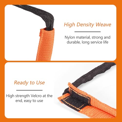 Footwork Ladder, Exercise Ladders for Agility Training, Detachable Training Equipment Set, with Carry Bag for Kids, Athletes, Soccer, Basketball(12 Grids) - size: 12 Grids