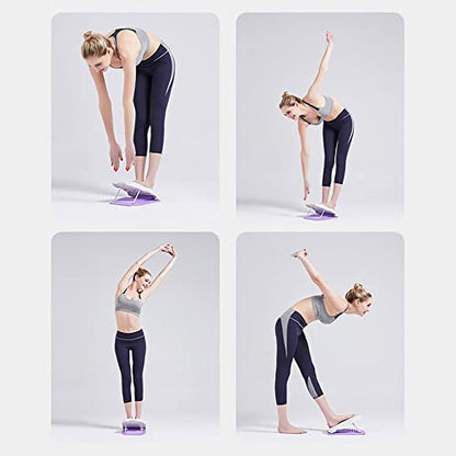 Adjustable 6Level Slant Board Calf Stretcher Ankle and Foot Incline Board for Stretching Tight Calves Or Plantar Fasciitis