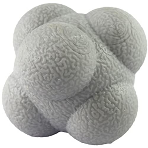 AIRLAXER Reaction Ball,Reflex Ball for Hand Eye Coordination Training,2.83 inch,Pack of 3-Orange,Blue,Grey.