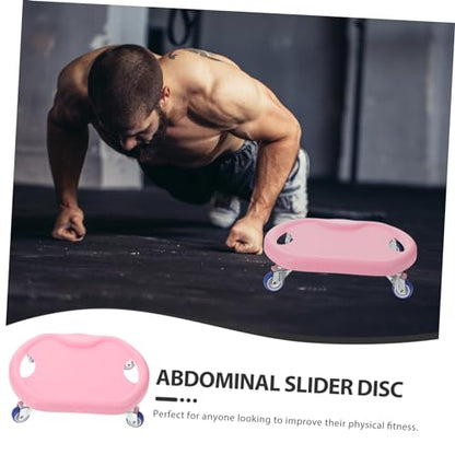 Abaodam Core Sliders for Abdominal Training Mute Fitness Disc for Strengthening Core Muscles Clean Sliding Board for Home Workouts Durable Design