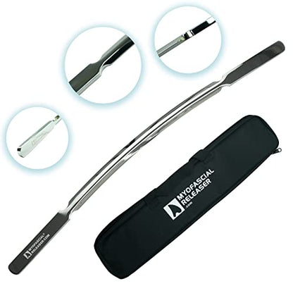 Myofascial Releaser Crescent Bar Fascia Release Tools, Soothe Sore Muscles - color: Crescent Bar