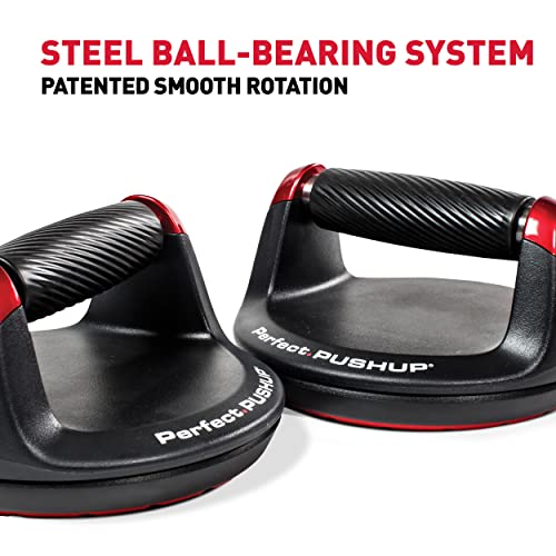 Perfect Fitness Pushup Stands- Enhance Your Workout And Engage More Muscles With Ergonomic Design and Non-Slip Bottom Treads