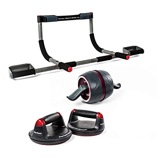 Perfect Fitness Pushup Stands- Enhance Your Workout And Engage More Muscles With Ergonomic Design and Non-Slip Bottom Treads