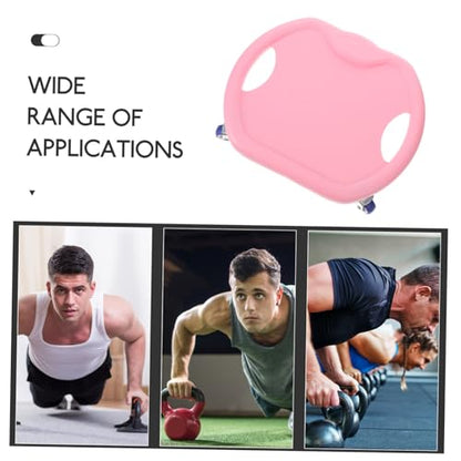 GALPADA Abdominal Sliding Discs Set with Roller Silent Exercise Sliders for Core Strength Training Fitness Equipment for Home Workouts
