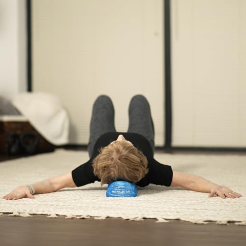 OPTP PRO-Roller Soft Density Foam Roller – Low Density Soft Foam Roller for Physical Therapy, Pilates, Yoga Foam Roll Exercises, and Muscle Recovery - Blue 36" x 6" x 3" Half-Round - color: Blue 36" X 6" X 3" Half-round