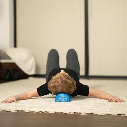 OPTP PRO-Roller Soft Density Foam Roller – Low Density Soft Foam Roller for Physical Therapy, Pilates, Yoga Foam Roll Exercises, and Muscle Recovery - Blue 36" x 6" x 3" Half-Round - color: Blue 36" X 6" X 3" Half-round