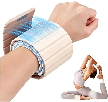 BECOJADDE Wrist Weights Ankle Weight for Women 1 Pair (1.1 lb/2.2 lb Each) - color: Beige Taupe, size: 4.4 Lb Pair (2.2 Lb Each)