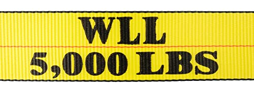 Mytee Products 3" x 30' Winch Strap with Wire Hook