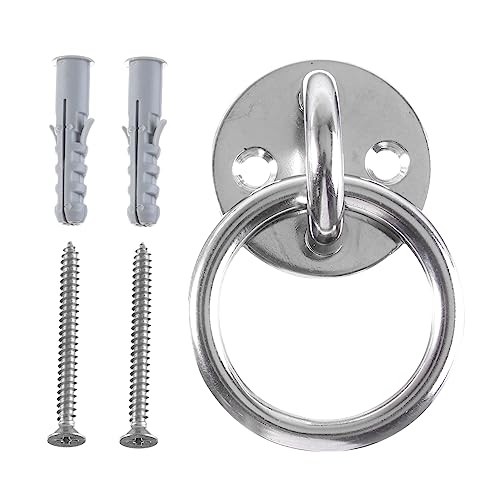 Yoga Ring Suspension Trainer Bracket Wall Mount Ceiling Anchor Fixed Disk for Home Gym Equipment