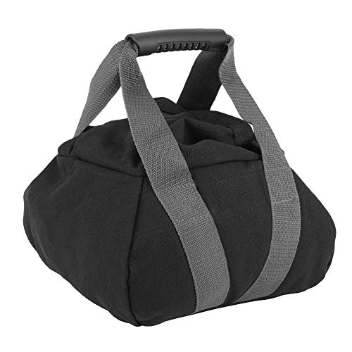 Adjustable Weightlifting Training Sandbag with Soft Rubber Handle, Oxford Cloth Material, Empty Fill Bag for Sand or Soybeans, 45 Pounds Capacity
