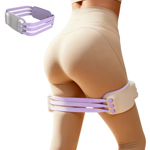Adjustable Booty Resistance Bands with 5-Level, Non-Slip Glute Bands for Women, Wide Resistance Loop Bands for Butt and Leg Exercise