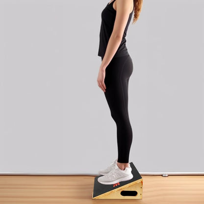 Heavy-Duty Wooden Slant Boards for Exercise & Calf Stretch – 19.7" Wide Incline Board for Squats, Non-Slip Surface, Fixed 25° Angle for Strength & Flexibility Training, 1200 lbs Capacity - color: Slant Board-1