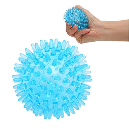 Spiky Massage Ball, Massage Roller Spiky Ball for Hand Wrist Stress Relief (7CM)