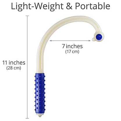 Body Back Mini FSA Eligible - Handheld Neck and Shoulder Massager, Trigger Point Massage Tool, Pressure Point Pain Relief, Deep Tissue Self Massager