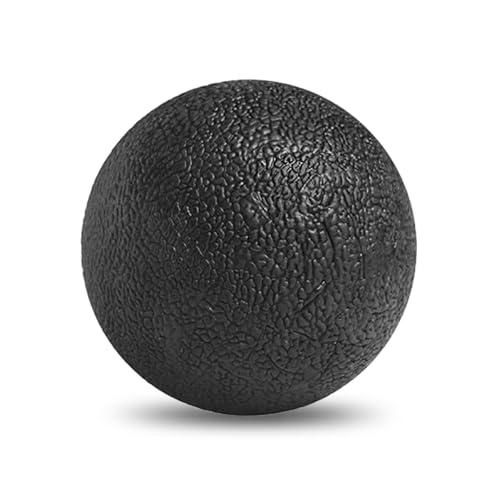 GOGO Massage Lacrosse Ball for Physical Therapy, Myofascial Release, Yoga Deep Tissue, Trigger Point, Muscle Soreness (Black) - color: Black