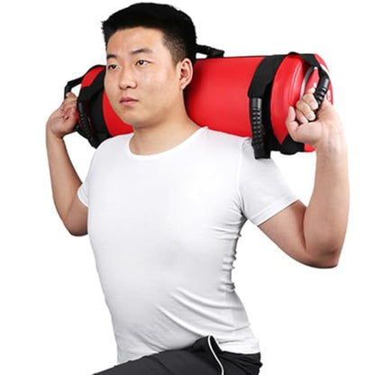 1pc Heavy Duty Workout Sandbag Thickened Fitness Sandbag for Home Gym Cross-Training Empty Power Bag Design Multiple Gripping Options Easy to Clean
