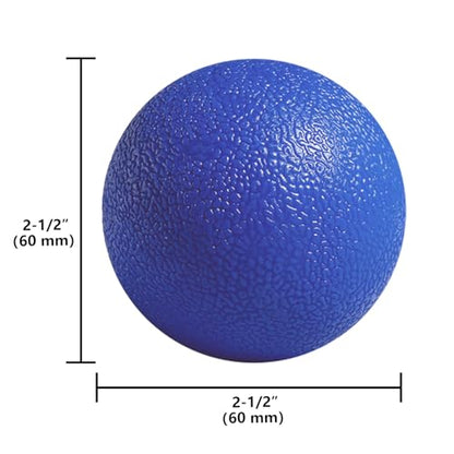 GOGO Massage Lacrosse Ball for Physical Therapy, Myofascial Release, Yoga Deep Tissue, Trigger Point, Muscle Soreness (Green) - color: Green