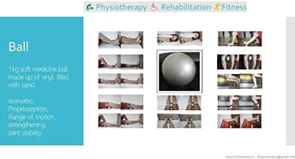 sainio 1kg, Toning Ball, Soft Medicine Ball 1kg, Isometric Ball