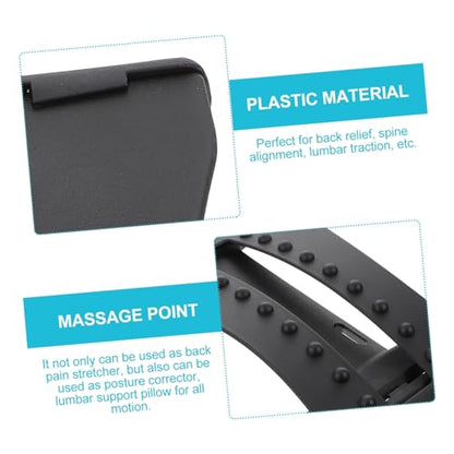 Lumbar Stretcher for Relief Ergonomic Spine Deck Relax and Stretch Your for Home Use Supports Natural Spine Curvature