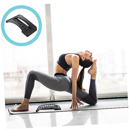 Lumbar Stretcher for Relief Ergonomic Spine Deck Relax and Stretch Your for Home Use Supports Natural Spine Curvature