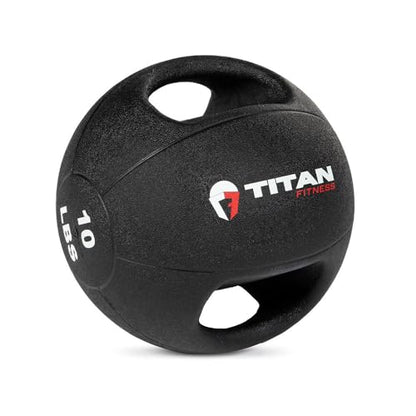 Titan Fitness Dual Grip Medicine Ball