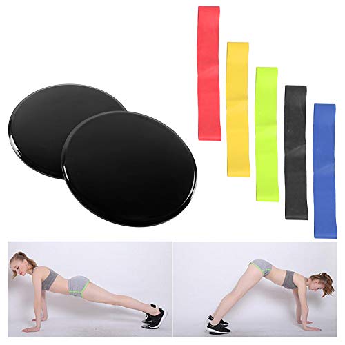 Fitness Sliding Discs, Core Slider Workout Equipment, Low - Impact Sliding Disks for Home Gym, Smooth Slide Mat for Abs, Strength and Stability Training