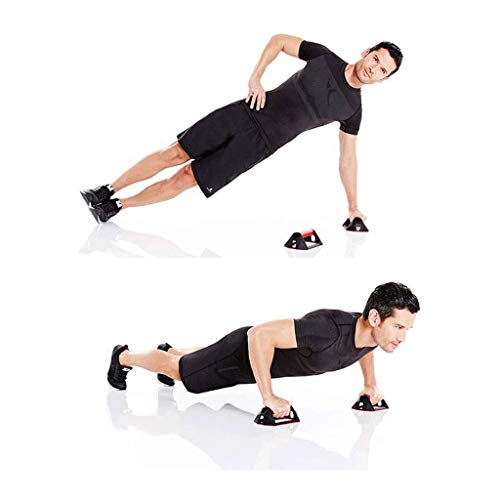 Rotate Push Up Bars and a Bonus-Rotating Stands are an Innovative Easy Pushup Bar-Ergonomic Holds Help Appropriate Weight Uniformly