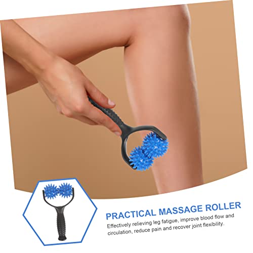 FOMIYES Handheld Massage Roller for Muscle Relief Convenient Back Stretching Tool for Home Use for Tight Muscles and Fatigue Relief Design for Comfort and Performance