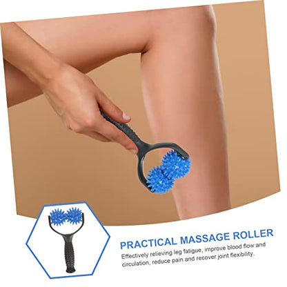 FOMIYES Handheld Massage Roller for Muscle Relief Convenient Back Stretching Tool for Home Use for Tight Muscles and Fatigue Relief Design for Comfort and Performance