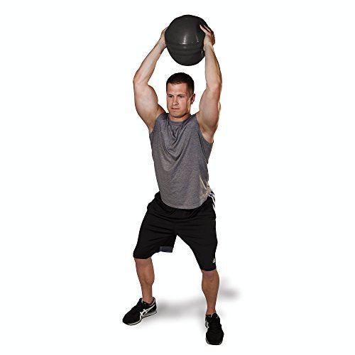 Body-Solid (BSTHB Dead Weight Slam Balls, Sand Fill Weighted Ball for Strength & Conditioning Training, Weights Loss, Wall Ball Workouts, Versatile Fitness Exercise Equipment