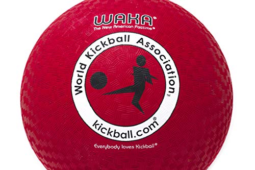 WAKA Official Kickball - Adult 10 - size: 10" (Pack of 6)