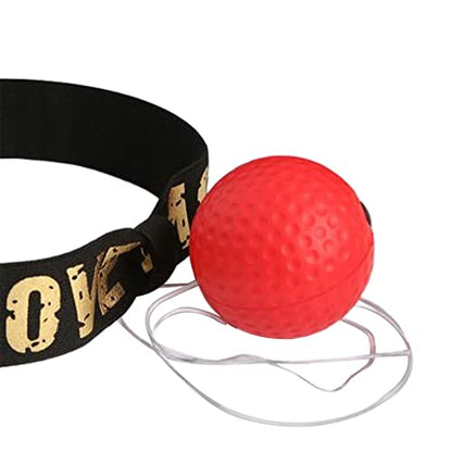 Colaxi Boxing Reflex Ball Headband Set Reflex Ball on String with Headband Punching Speed Adjustable for Workout Home Gym Women Men…