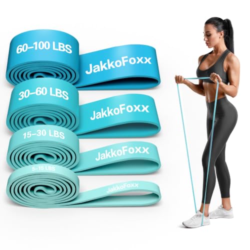 Resistance Bands,Pull Up Bands,Stretching Assist Bands Set for Men & WomenPortable Exercise, Muscle Training,Physical Therapy,Exercise Workout Bands for Working Out - color: Blue 5-100 LBS