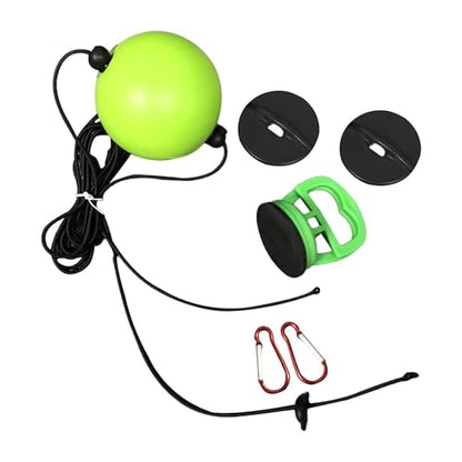 kowaku Double End Punching Ball, PU Reflex Speed Ball for Boxing Agility Training, with Suction Cup and Sticky Disc Mount