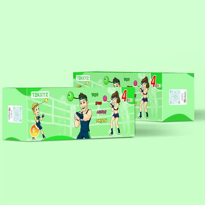 TEKXYZ Boxing Family Pack – 2 Adjustable Headbands + 2 Novice Balls + 1 Veteran Ball + 1 Boxer Ball and More