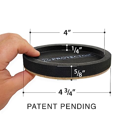 Felt Furniture Sliders for Hardwood Floors X-PROTECTOR 8 PCS 4 3/4” - Furniture Slider with Unique Design - Heavy-Duty Furniture Movers for Hard Surfaces - Felt Sliders - Move Your Furniture Easily! - size: 8 PCS 4 3/4 inch (NEW)