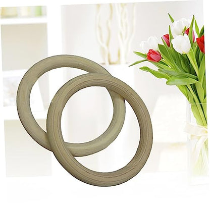 Birch Gymnastics Rings for Full Body Workouts Exercise Rings for Strength Training Durable Non Slip Grip for Pull Ups Push Ups Dips and More