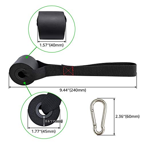 TheFitLife Exercise and Resistance Bands Accessories - Attachment for Workout Bands, Pull Up Bands, Cable Machines, Strength Training Excersize Equipment - style: Door Anchor